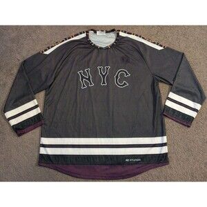 New York Mets City Connect Caly Holmes Hockey SGA Promotional Jersey Men's XL